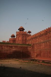 Red Fort en fin de journée