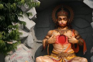 Hanuman, mi homme mi singe