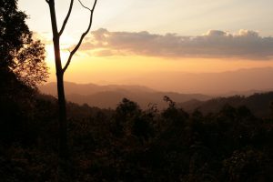 Sunset aux environs de Paï