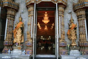 Entrée d'un temple