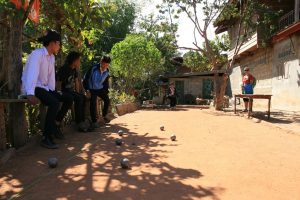 Joueurs de pétanque