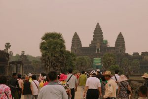 Angkor Wat envahi