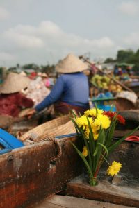 Fleurs et bâtelières