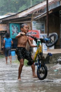 Biker indonésien