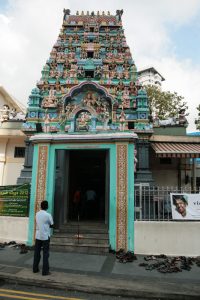 Entrée d'un temple hindou