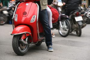 Vespa rouge