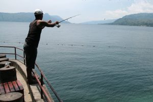 Pêcheur du lac Toba