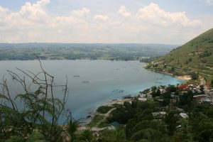 Vue depuis les hot springs