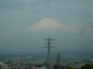 Mont Fuji depuis le Shinkansen