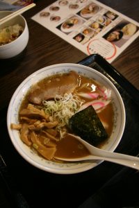 Ramen et natto