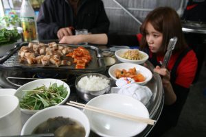Barbecue coréen