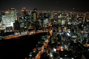 Osaka de nuit