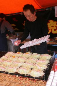 Okonomiyaki step 4