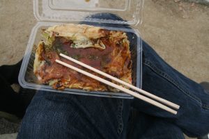 Okonomiyaki step 5