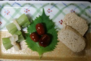 Tofu et légumes