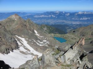 Vue sur le lac Blanc