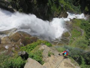 Via Ferrata le long de la Stuibenfall